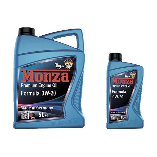 Масло моторное синтетическое - MONZA FORMULA 0W-20 5л